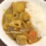 高濃度カカオチョコのコク！鶏むね肉と蓮根入りカレー